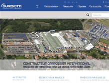 Tablet Screenshot of durisotti.com